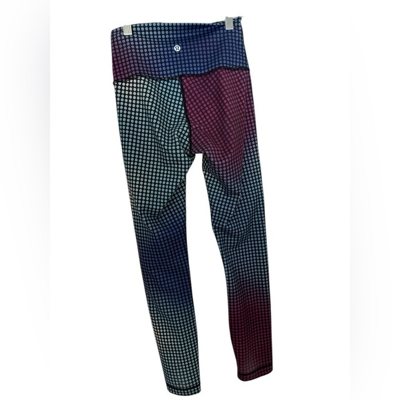 Lululemon Wunder Under Pant III *Full-On Luon Cosmic Dot White Multicolor - Picture 2 of 7